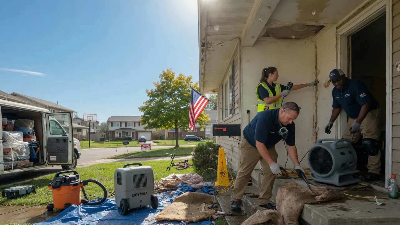 Water Damage Restoration in Delong, IN near me